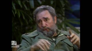 In 1985 interview Castro spoke of fearing US invasion [upl. by Reisch]