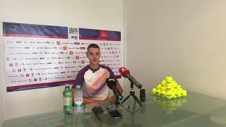 Matej Dodig  After match press conference [upl. by Sairahcaz69]