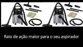 COMPRAR AGORAAspirador água pó Electrolux potente função sopro limpeza profunda 1400W 18 L [upl. by Aneleasor]