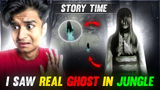 I SAW REAL GHOST IN JUNGLE  Story Time [upl. by Ayidah]