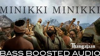 MINIKKI MINIKKIBASS BOOSTED AUDIOTHANGALAANBASS MUSIC [upl. by Ahsetra]