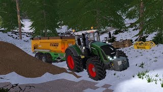 Farming Simulator 17  Forestry and Farming on The Valley The Old Farm 002 [upl. by Navnod321]