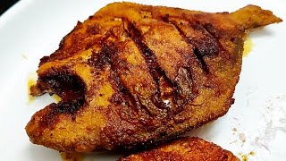 Pomfret fry  Pomfret fry recipe  crispy fish fry recipe fish recipe kurkuri machli fry [upl. by Laeynad948]