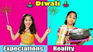 DIWALI  Expectations Vs Reality  Paris Lifestyle Diwali Video [upl. by Noraed]