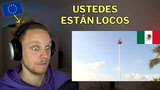 🇪🇺 Europeo reacciona a VOLADORES DE PAPANTLA 🇲🇽 [upl. by Hardi]