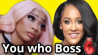 Tommie and Natalie Nunn almost fight right before the boxing match [upl. by Attenohs]