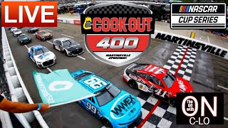 🔴Cook Out 400 at Martinsville Speedway Live Nascar Cup Series Live Race Audio amp Leaderboard [upl. by Fayola]