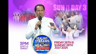 LIVE HEALING STREAMS LIVE HEALING SERVICE WITH PASTOR CHRIS DAY 3  JULY 28th 2024 [upl. by Hollyanne]