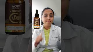 Vitamin C serum that i never recommend in my OPD skincaretruth dravani shorts shortsvideo [upl. by Matusow]