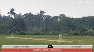 Live Cricket Match  Golden Mavericks vs Westenders  17Nov24 0715 AM 30 overs  Mario Sixers Sho [upl. by Gussy]