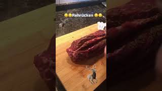 Rehrücken omg food arbeit lol cooking hobby rezept job fyp short meat foodie foodlover [upl. by Mastic]