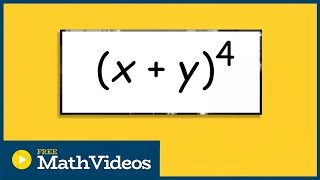 Expand Completely a binomial to the 4th power [upl. by Christenson]