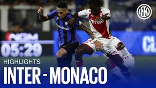 INTER 22 MONACO  HIGHLIGHTS ⚫🔵🇮🇹 [upl. by Junno876]