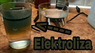 Elektroliza wody z kranu [upl. by Greggory]