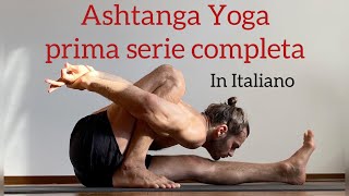 Prima Serie di Ashtanga Yoga guidata con Federico Blardone [upl. by Auqinal]