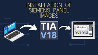 Installation of Siemens Panel Images TIA Portal V18  UzTecho [upl. by Stelle344]