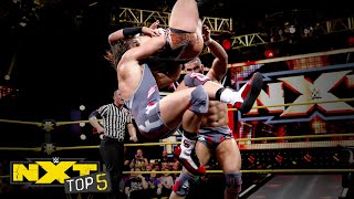 Coolest Tag Team Finishing Maneuvers NXT Top 5 Sept 30 2018 [upl. by Rugen]