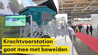 Krachtvoer in de wei bijvoeren met mobiele krachtvoerbox [upl. by Ikik]