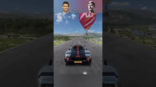 cristiano Ronaldo VS MRbeast  forza horizon 5  shorts [upl. by Whorton]