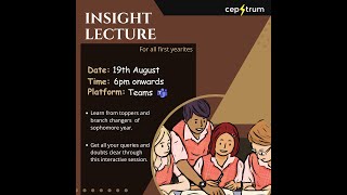 Insight Lecture 2023  Cepstrum IIT Guwahati [upl. by Tiffany]