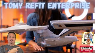 New Tomy 1350 Scale Dicast USS Enterprise NCC 1701 Refit  Is it worth the price [upl. by Elokkin]