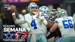 Dallas Cowboys vs Atlanta Falcons  Resumen NFL en español  Semana 9  NFL Highlights 2024 [upl. by Rowan]