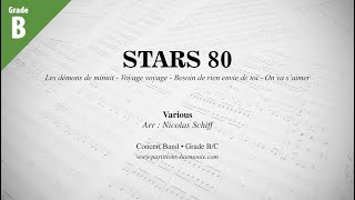 Stars 80  Concert Band  Medley arranged by Nicolas Schiff [upl. by Magda]