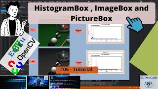 OpenCv amp EmguCv C Tutorial 05  HistogramBox  ImageBox and PictureBox using EmguCv  Source Code [upl. by Mccollum4]