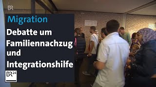 Zuwanderung Der Familiennachzug nimmt zu bei Integrationshilfen soll jedoch gekürzt werden  BR24 [upl. by Nohs]