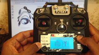 Flysky Fsi6x and Fsi6 Setup Procedure For USB Flight Simulator Cable [upl. by Cherey]