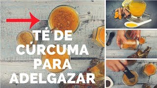 Té de Cúrcuma Para Adelgazar en 5 Días Sin Hacer Ejercicio  Mezcla Quema Grasa DIY [upl. by Uohk699]