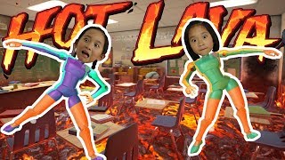 LAVA LAVA EVERYWHERE 🌋  Hot Lava Levels Gym Jam amp School  Episode 1 [upl. by Assirac]