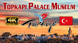 Topkapi Palace Museum  4K UHD museum walkingtour [upl. by Kile]