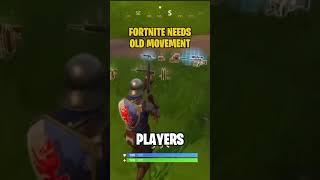 If Fortnite Reverted To Old Movement… [upl. by Ahsile]