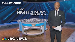 Nightly News Full Broadcast  Jan 8 [upl. by Eirhtug]