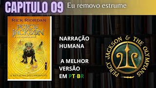 Percy Jackson🔱A Batalha do Labirinto  CAPITULO 09 Audiolivro em PTBR [upl. by Grishilde29]