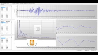 Response Spectrum Curve creation from a timehistory earthquake record in SeismoSignal Software [upl. by Adhamh]