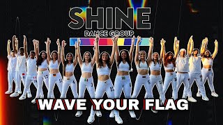 WAVE YOUR FLAG  SHINE DANCE GROUP [upl. by Naashom873]