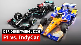 Wer ist schneller Formel 1 und IndyCar im Vergleich [upl. by Arocat]