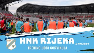 Trening nogometaša Rijeke u Sibiu [upl. by Yvon]