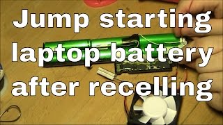 How To Restart Recelled Laptop Battery [upl. by Kcira]