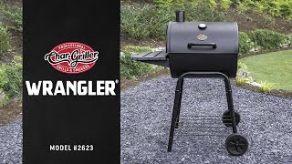 CharGriller® Wrangler® Charcoal Grill  CharGriller [upl. by Roley705]