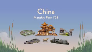 Puzzling Places Monthly Pack 28  China [upl. by Nomra605]