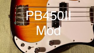 PB450Ⅱ AXL Playtech full setup by yoshikawa guitar repair [upl. by Ecnarwal]