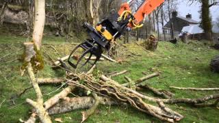 John Rowbotham in Action with his Hitachi Zaxis 85 and Engcon EC209 [upl. by Ogaitnas]