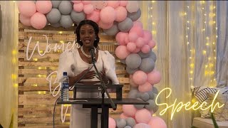 MY SPEECH  Empower Her Conference  Women in Business Network  Part 2  Delta’s Talk [upl. by Haimirej104]