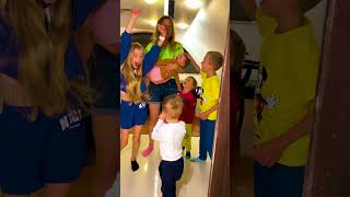 🥳 Bomba 🤩 Surprise Mommy 😱 with 5 children shorts Incredible ending melimi [upl. by Ahsirkal]