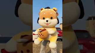 Big Foam Teddy bear 🧸shorts ytshorts [upl. by Dreyer494]