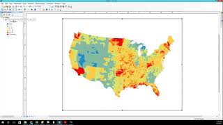 Choropleth Mapping in ArcMap [upl. by Okoyik980]