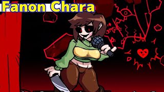 Friday Night Funkin VS Fanon Chara  Yet Another VS Chara Mod Undertale FNF ModHard [upl. by Conant]